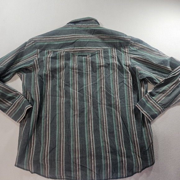 Wrangler Western Snap Shirt 1X Big - Picture 7 of 7